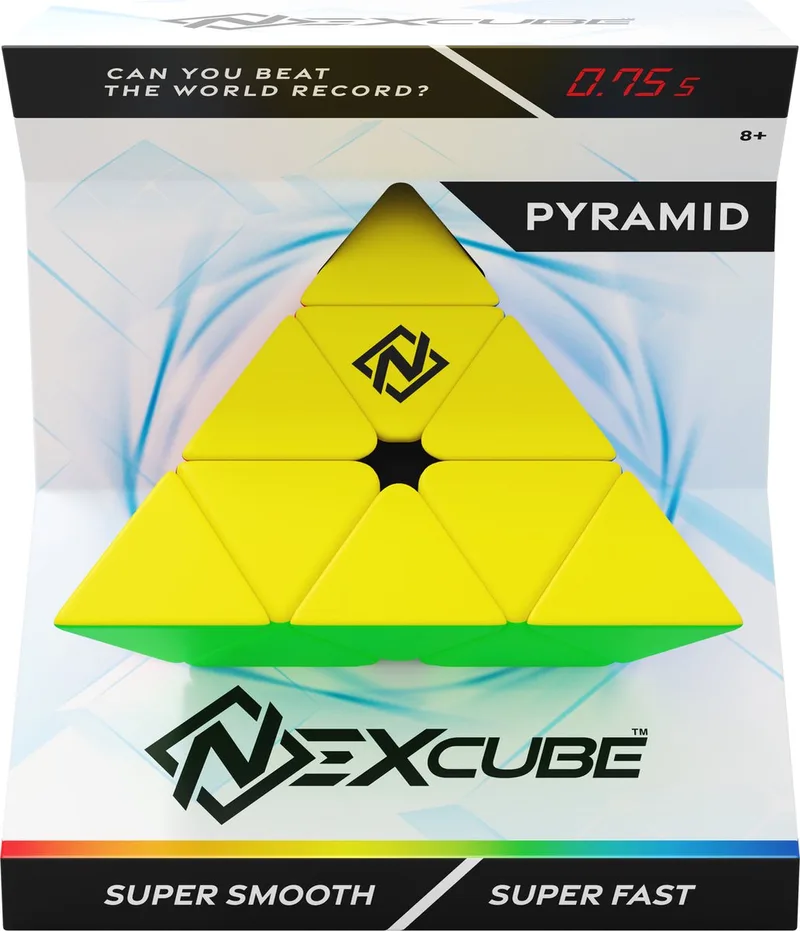 Nexcube Pyramid - Speed cube - Driehoekige Kubus - Pyraminx van Goliath – doos