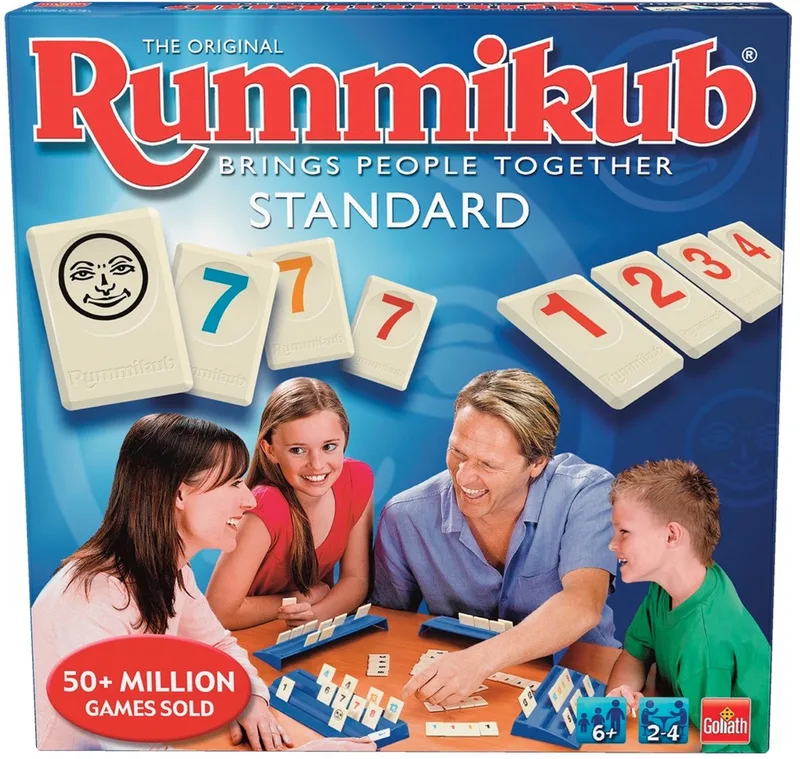 Orginele Rummikub spel - standaard editie Goliath 2-4 spelers from Goliath – box