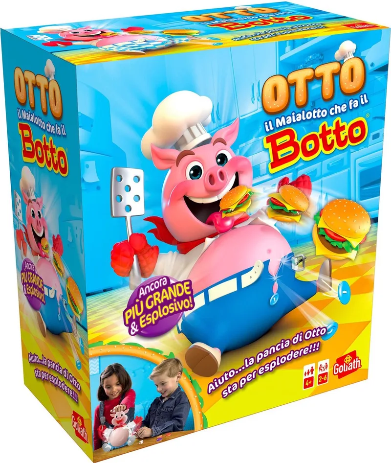 otto botto (IT) bordspel Familie (holle bolle big) van Goliath – doos