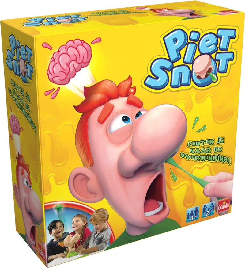 Piet Snot - Actiespel - Kinderspel van Goliath – doos