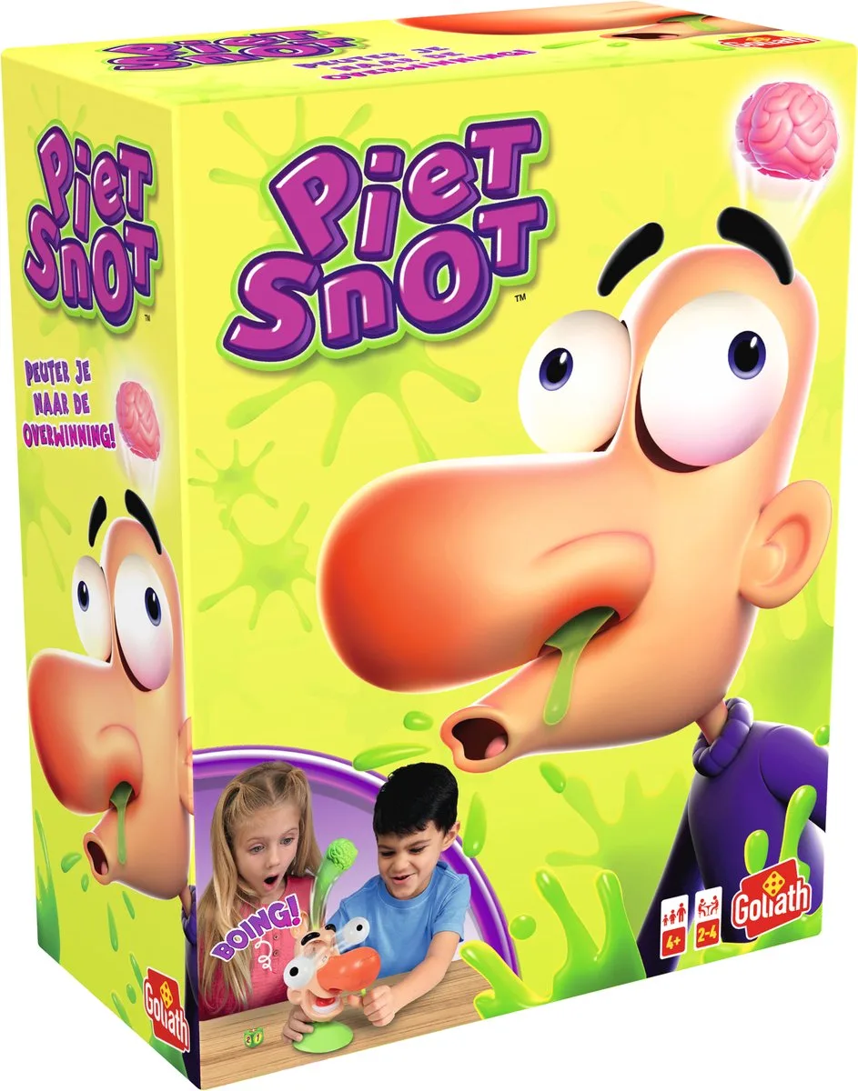 Piet Snot - Kinderspel fra Goliath – æske