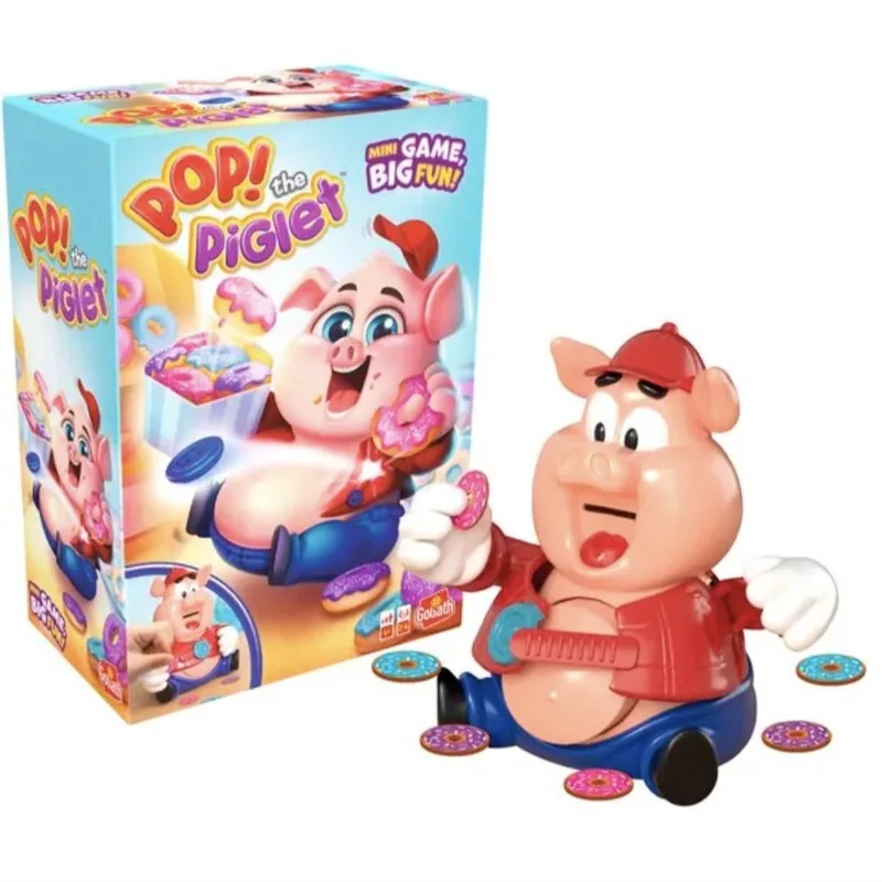 Pop! The Piglet - Minigame - Actiespel - Donuts - 4+ jaar - 2-4 spelers de Goliath – boîte