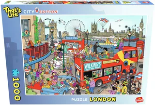 Puzzel That's Life City London 1000 stukjes van Goliath – doos 1 van 2