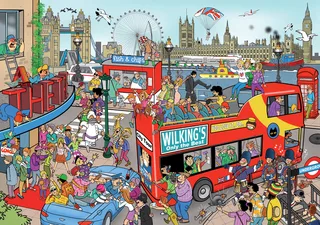 Puzzel That's Life City London 1000 stukjes van Goliath – doos 2 van 2