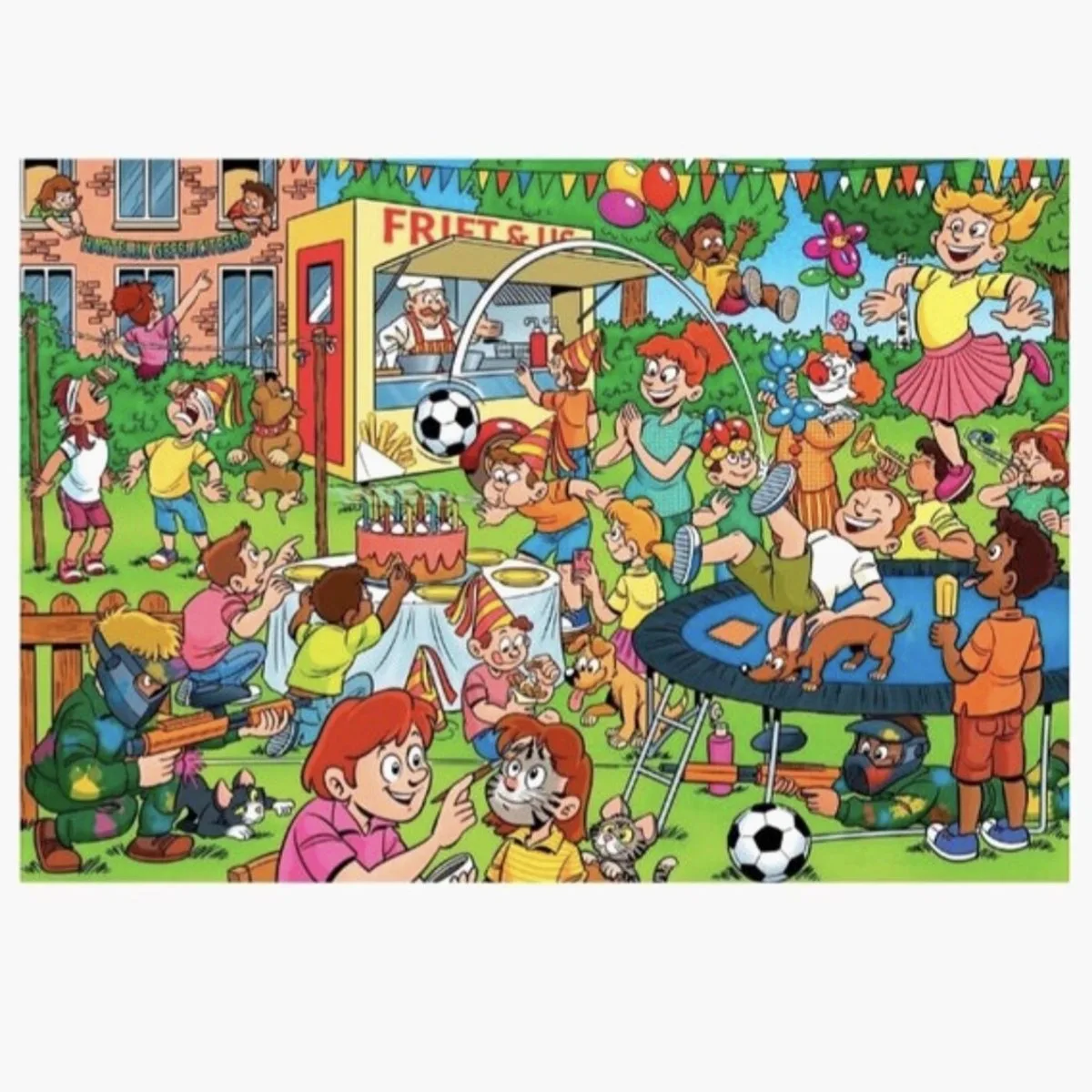 puzzel That's Life Junior 4 - Verjaardag - 240 stukjes - kinderpuzzel - Legpuzzel from Goliath, Multicolour edition – box