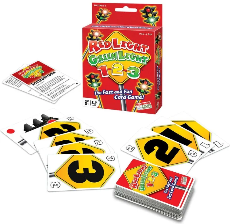 Red Light Green Light 1-2-3 - goliath - engels von Goliath – Schachtel