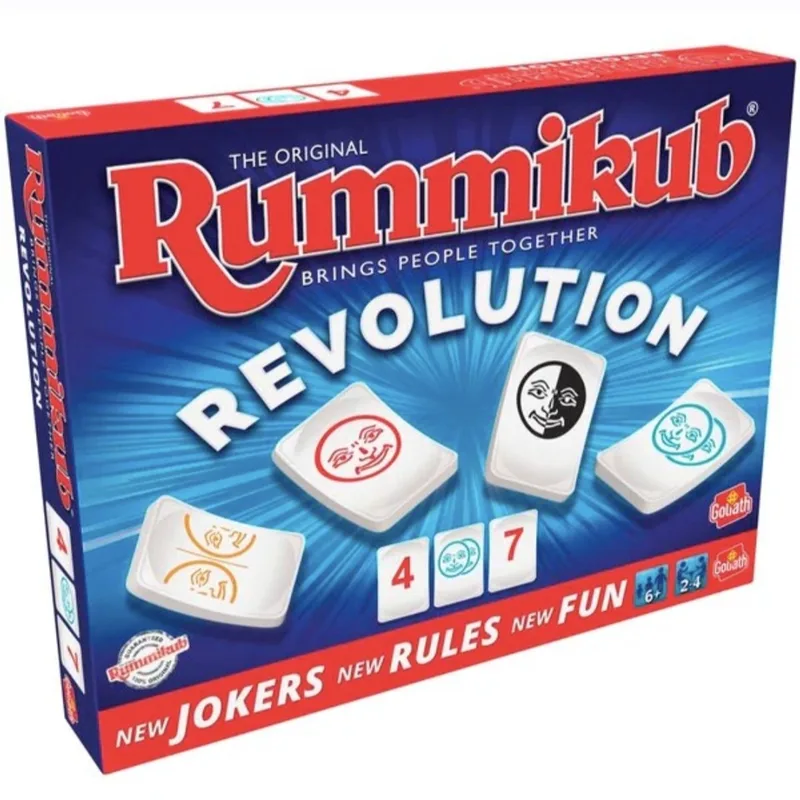 Rummikub Revolution van Goliath – doos