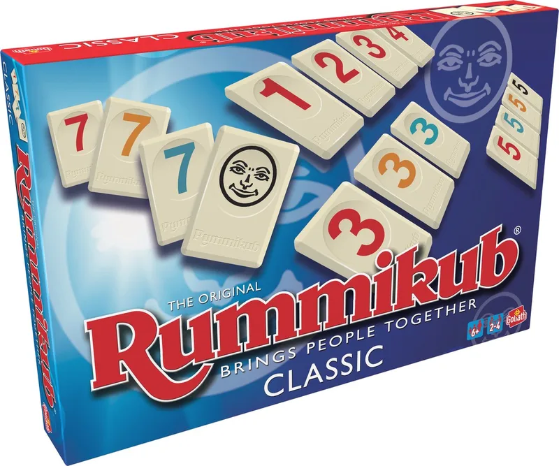 Rummikub The Original Classic - Bordspel - Gezelschapsspel von Goliath – Schachtel