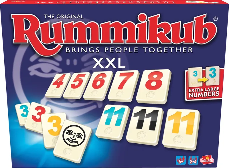 Rummikub The Original XXL - Bordspel - Gezelschapsspel von Goliath – Schachtel
