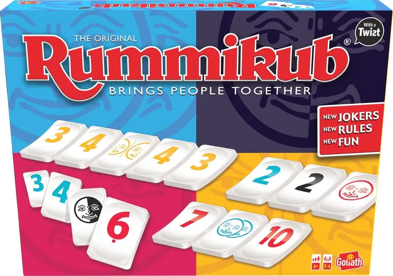 Rummikub Twist - Bordspel - Gezelschapsspel from Goliath – box