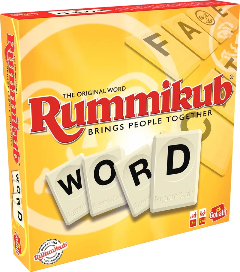 Rummikub Woord - Bordspel - Gezelschapsspel from Goliath – box