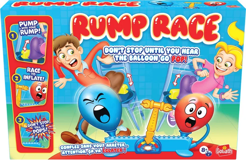 Rump Race - Actiespel - Kinderspel - Familiespel from Goliath – box