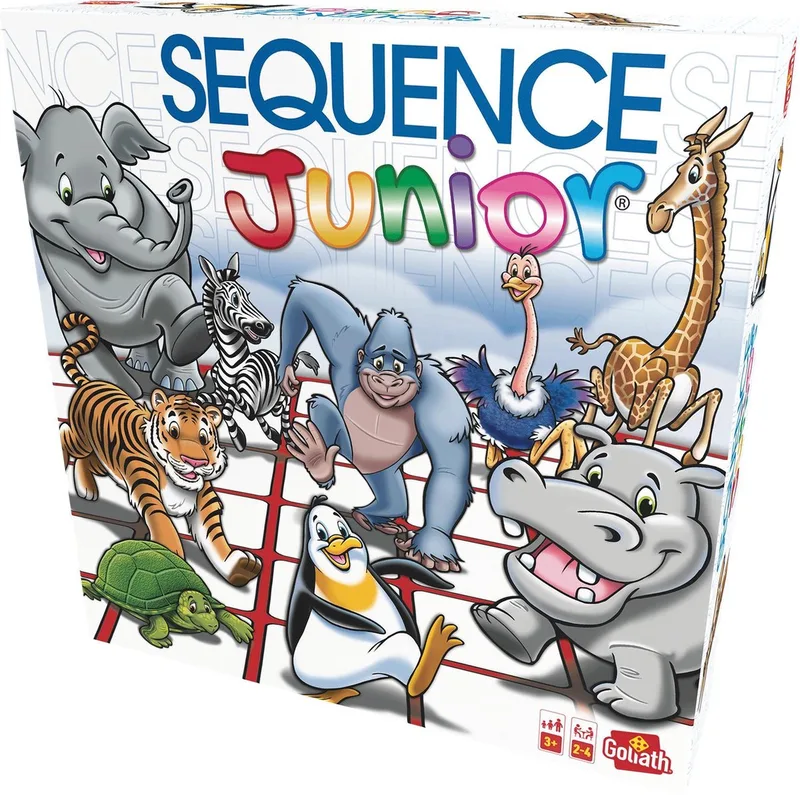 Sequence Junior - Bordspel - Kinderspel van Goliath – doos