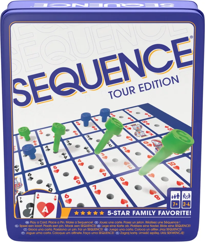 Sequence Travel (in Tin) - Bordspel - Reiseditie van Goliath – doos