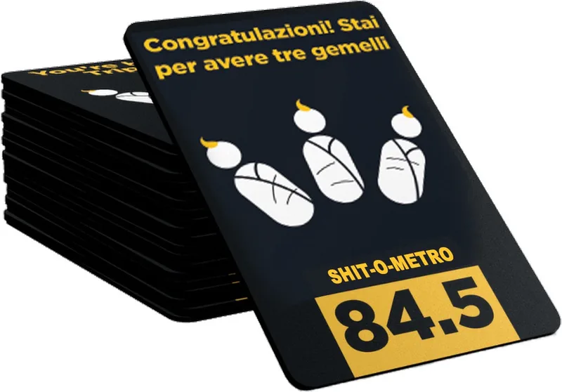 Shit Happens Il gioco della sfiga - Italiaans van Goliath, editie Multi – doos