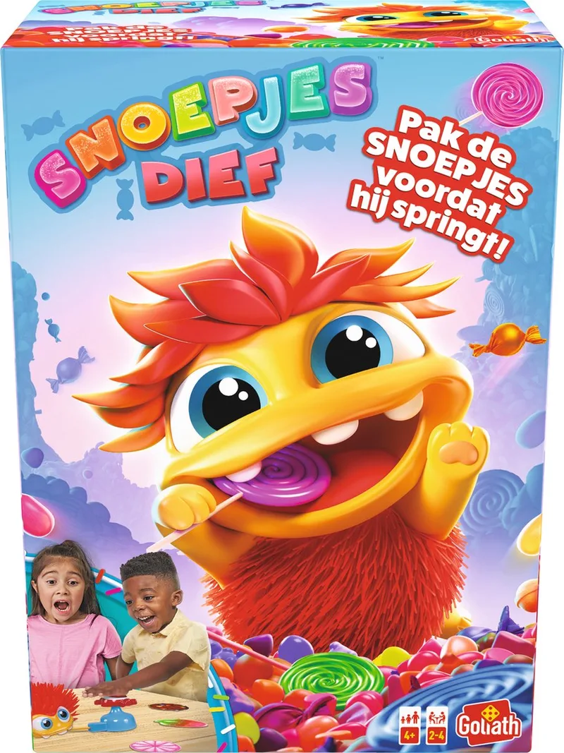 Snoepjesdief - Actiespel - Kinderspel from Goliath – box