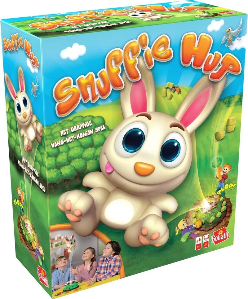 Snuffie Hup (NL) - Actiespel - Kinderspel from Goliath – box