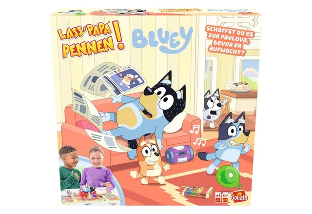 Spiel Lass Papa Pennen - Bluey