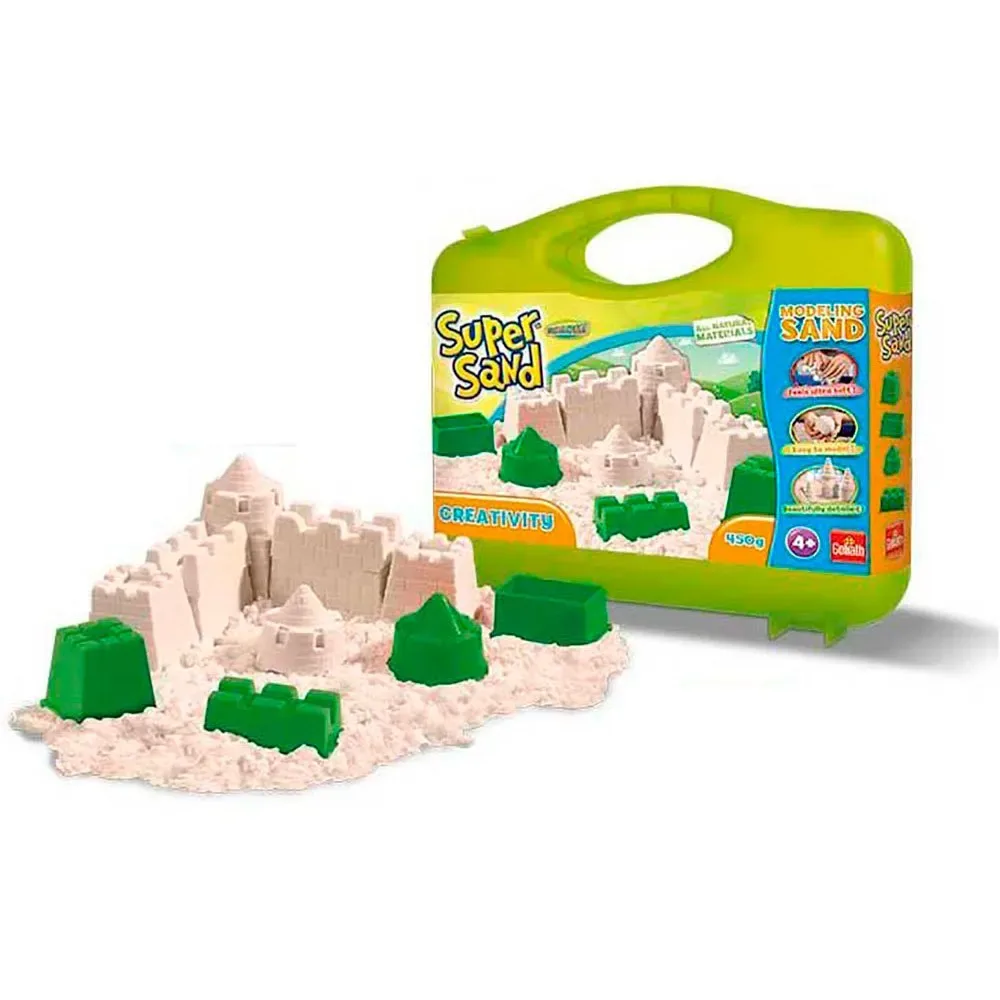 Super Sand Creatieve Aktetas van Goliath – doos