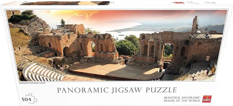 Taormina Theatre - Legpuzzel - 504 puzzelstukjes de Goliath, édition Multicolore – boîte