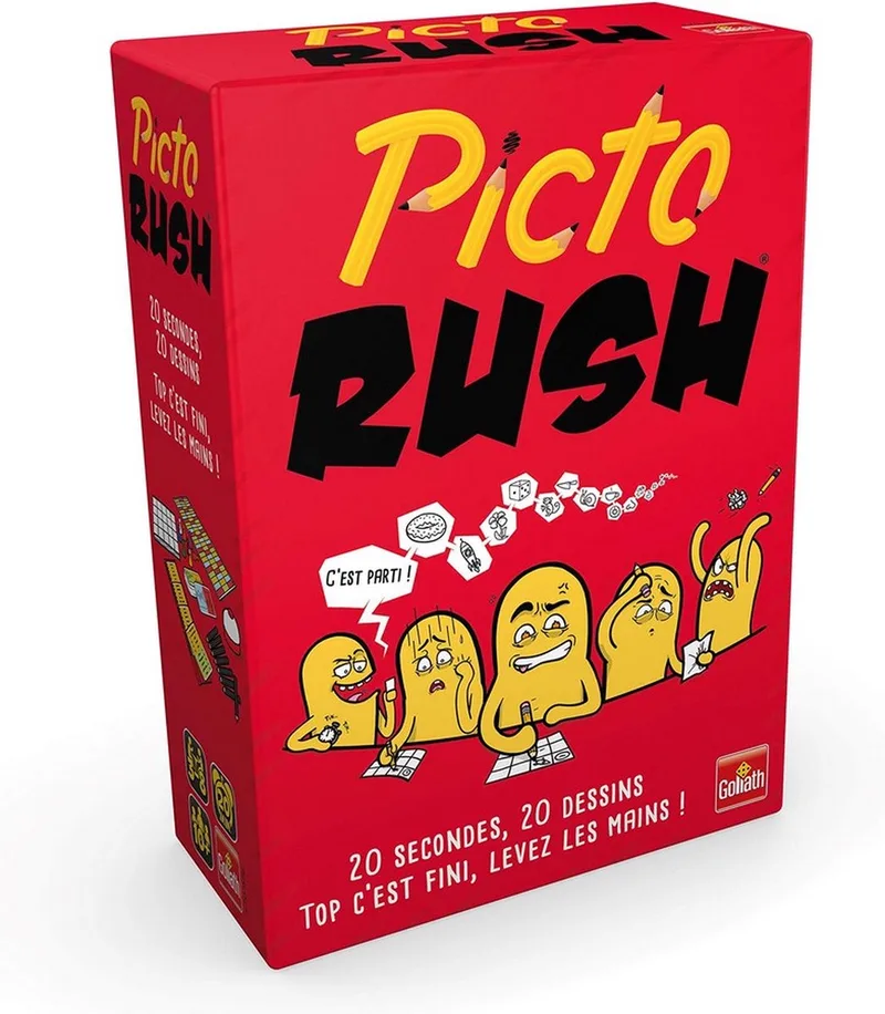 Tekenspel Picto Rush 10 X 10 Cm Karton (Franstalig) von Goliath – Schachtel