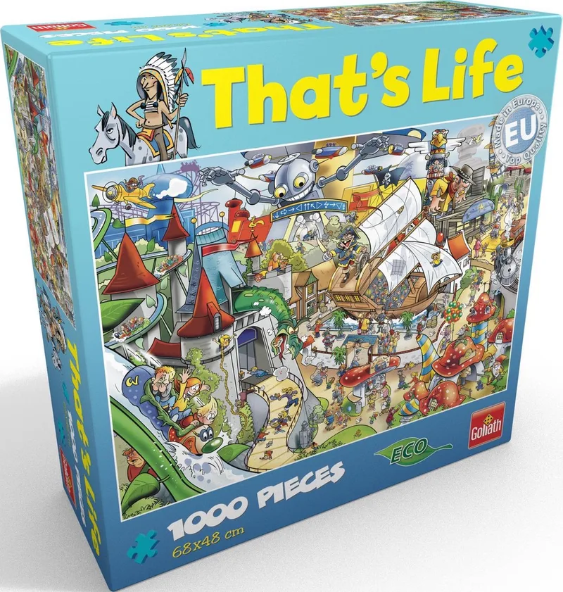 That's Life 1000pcs from Goliath, Amusement Park edition – box