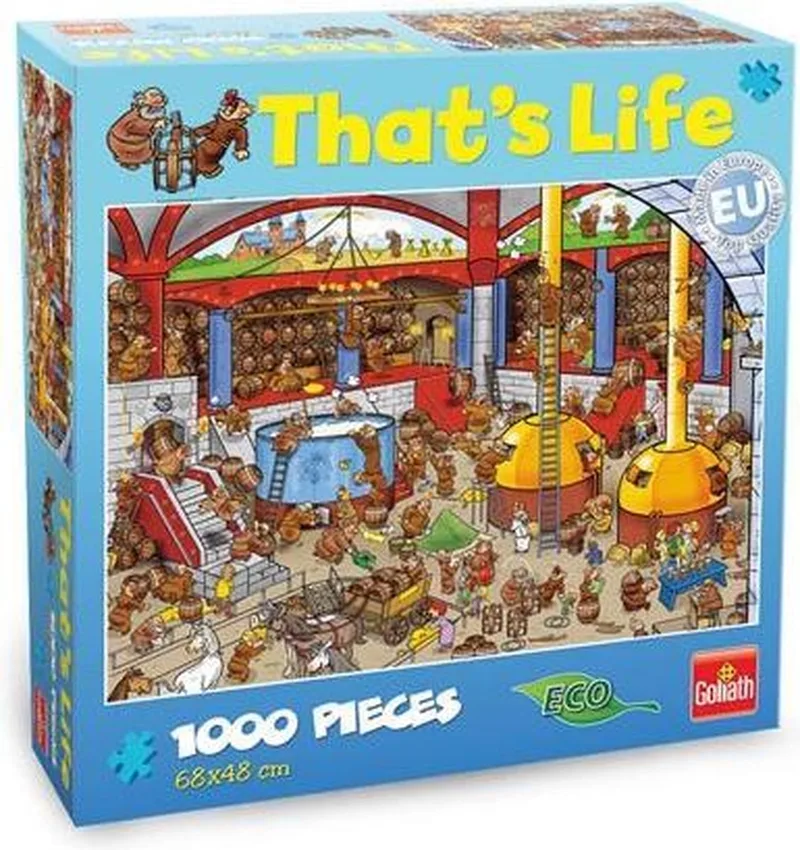 That's Life 1000pcs de Goliath, édition Brewery – boîte