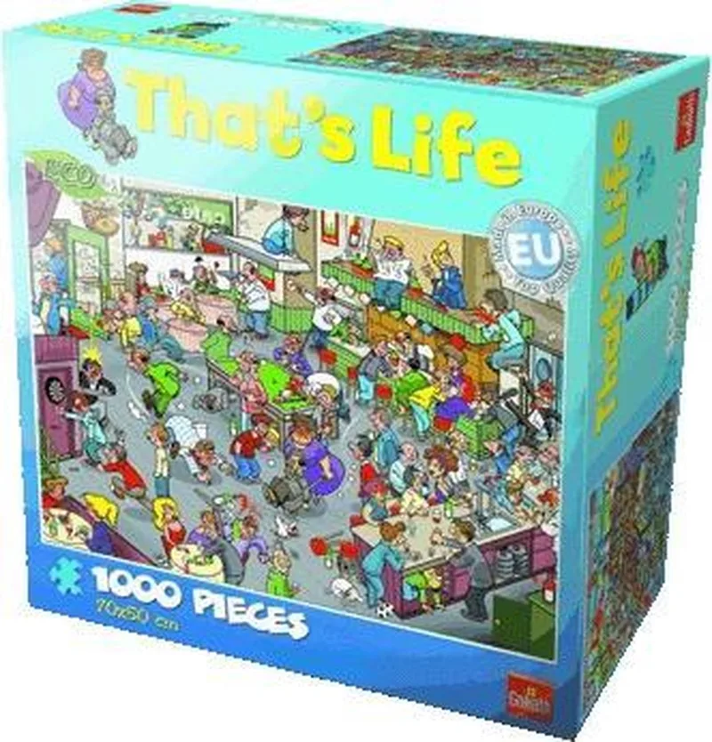 That's Life 1000pcs Pub de Goliath, édition Vert – boîte