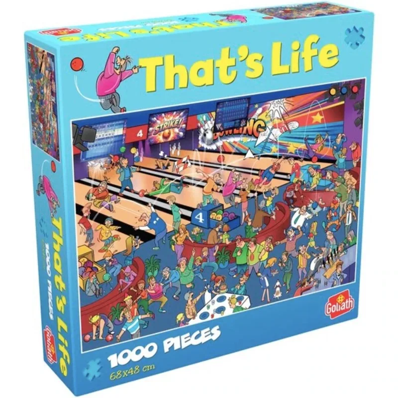 That's Life - Bowlen - Legpuzzel - 1000 stukjes de Goliath, édition Multicolore – boîte