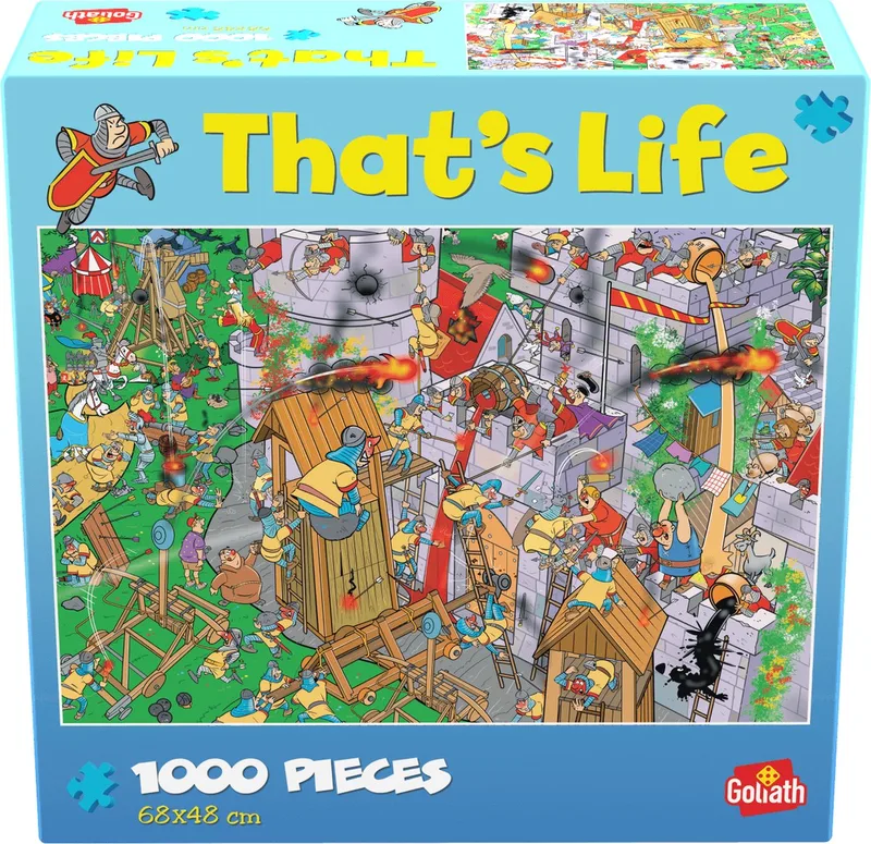 That's Life Castle Puzzel - 1000 stukjes van Goliath, editie Meerkleurig – doos