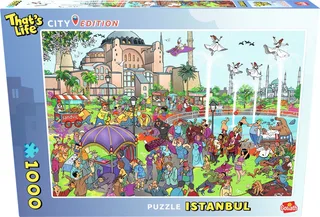 That's Life City Edition Istanbul - 1000 Puzzelstukjes - Legpuzzel (68x48cm) van Goliath, editie Meerkleurig – doos 1 van 2