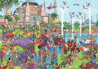 That's Life City Edition Istanbul - 1000 Puzzelstukjes - Legpuzzel (68x48cm) van Goliath, editie Meerkleurig – doos 2 van 2