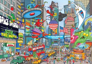 That's Life City Edition New York - 1000 Puzzelstukjes - Legpuzzel (68x48cm) van Goliath, editie Meerkleurig – doos 2 van 2