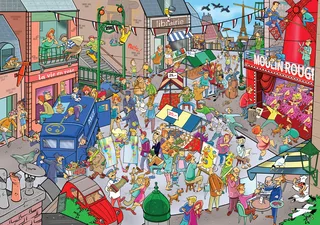 That's Life City Edition Parijs - 1000 Puzzelstukjes - Legpuzzel (68x48cm) van Goliath, editie Meerkleurig – doos 2 van 2