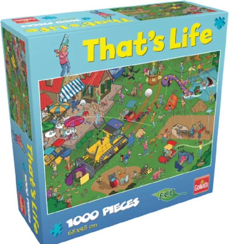 That's Life - Golf - 71388 - puzzel 1000 stukjes from Goliath, Multicolour edition – box