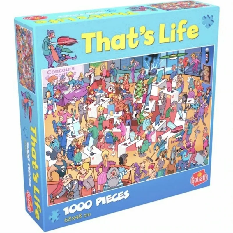 That's Life - Haar Festival - Legpuzzel - 1000 stukjes van Goliath, editie Meerkleurig – doos