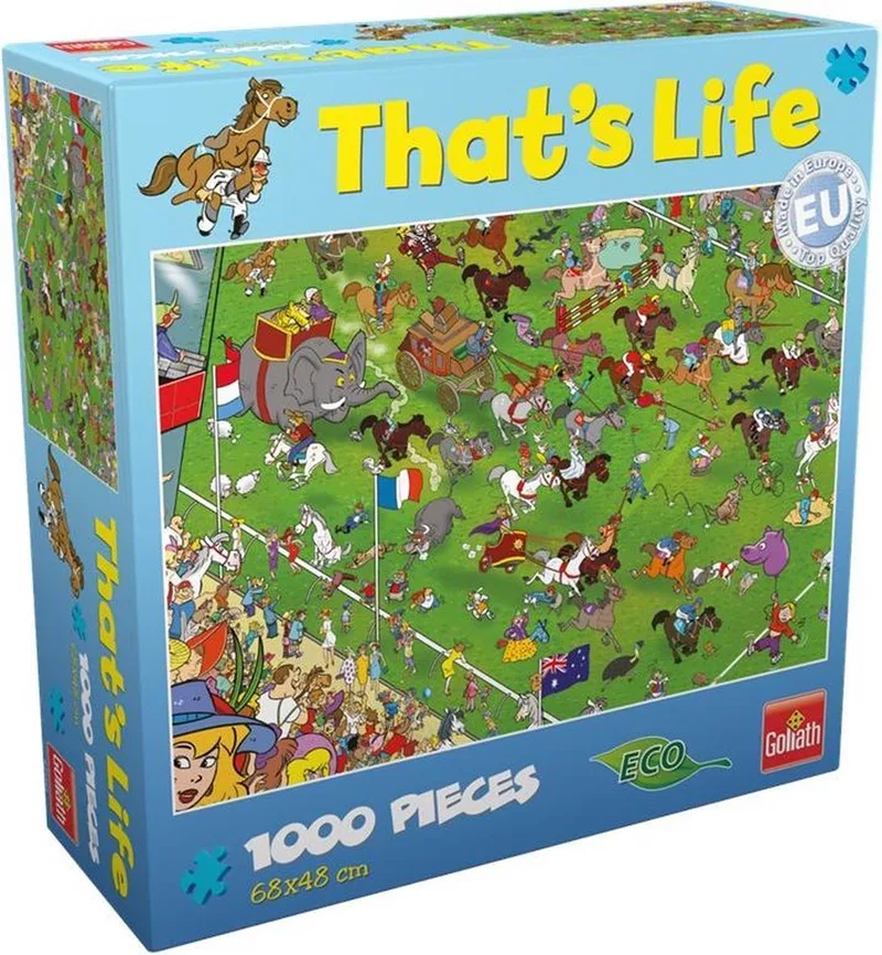That's Life Melbourne Cup from Goliath, Multicolour edition – box