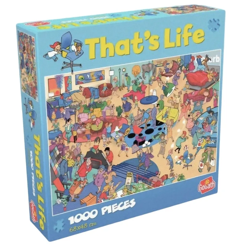 That's Life - Meubelwinkel - 1000 stukjes - Legpuzzel from Goliath, Multicolour edition – box