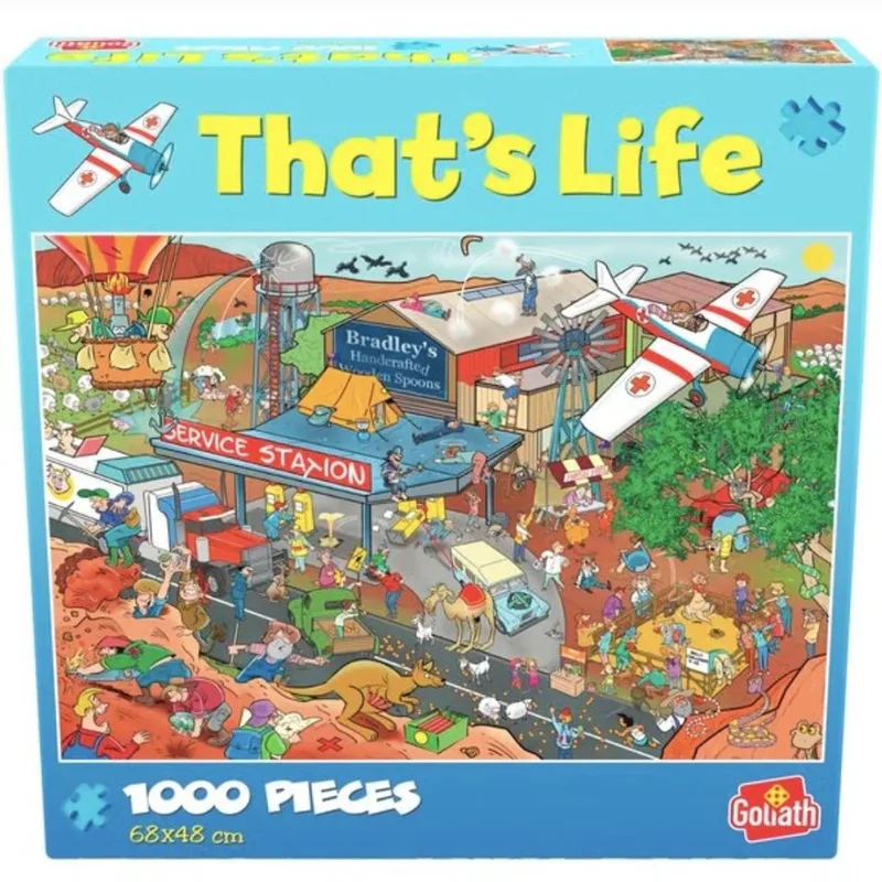 That's Life Puzzel - Puzzel 1000 stukjes från Goliath, utgåva Het Binnenland – kartong