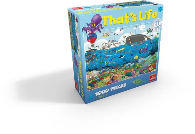 That's Life Puzzle Great Barrier Reef van Goliath, editie Great Reef – doos