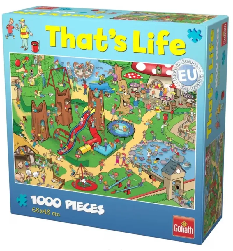 That’s Life Kids Playground puzzel 1000 stukjes van Goliath – doos