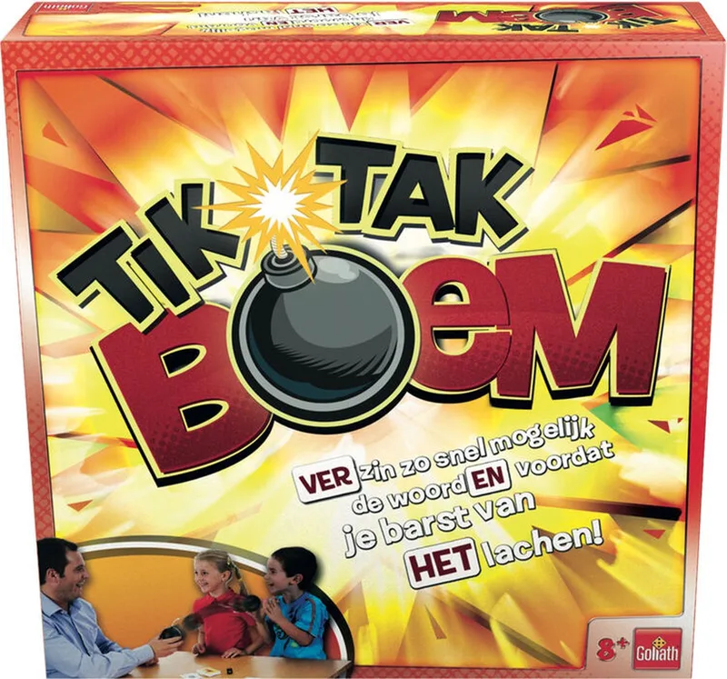 Tik Tak Boem - Kaartspel - Bordspel from Goliath – box