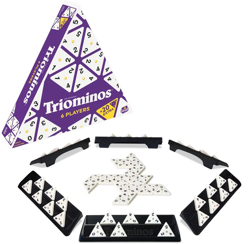 Triominos 6 Spelers - Familiespel from Goliath – box