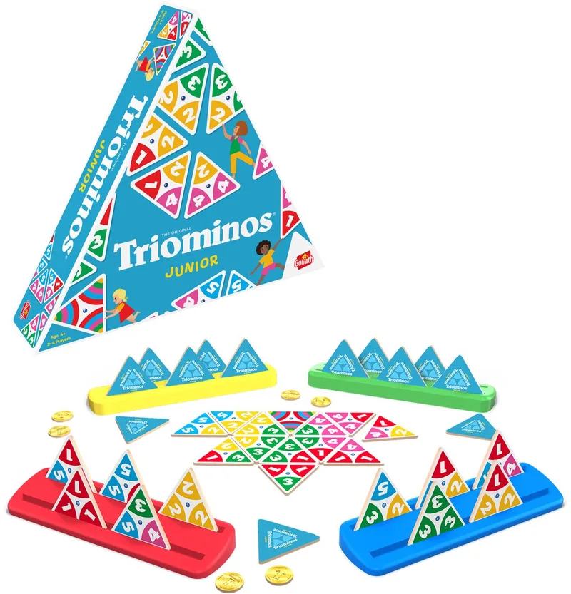 Triominos Junior - Bordspel - Kindereditie de Goliath – boîte