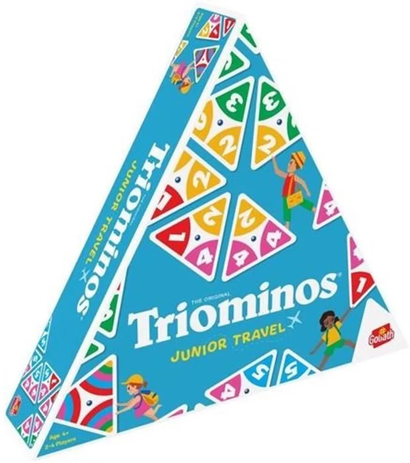 Triominos Junior Travel spel van Goliath – doos