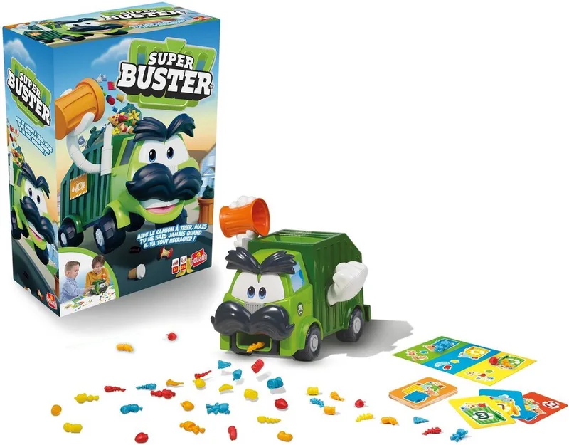 Vuilniswagen spel - Party spel - 2-4 spelers - Vanaf 4 jaar von Goliath – Schachtel