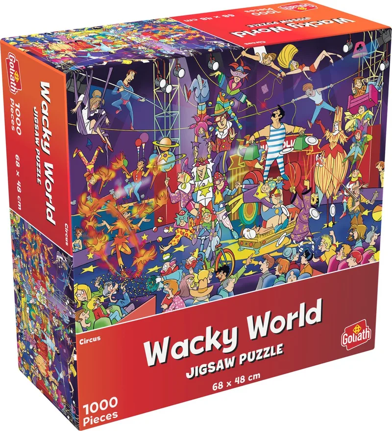 Wacky World Circus van Goliath – doos