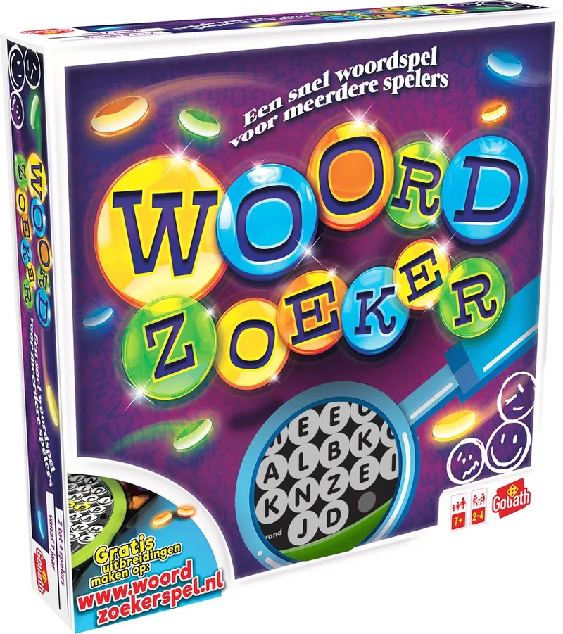 Woordzoeker - Bordspel - Woordspel van Goliath – doos