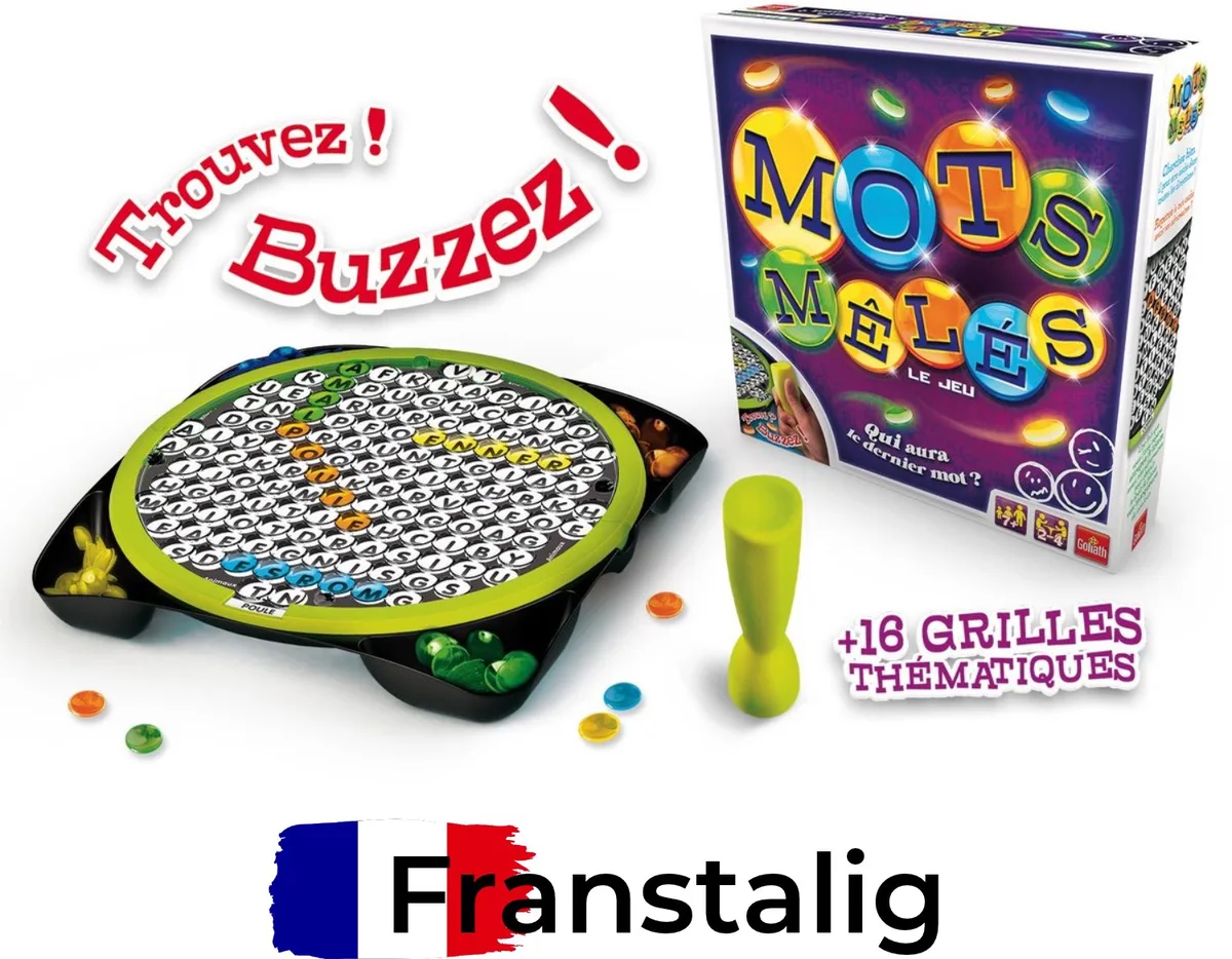 Woordzoeker (fr) van Goliath, editie Meerkleurig – doos