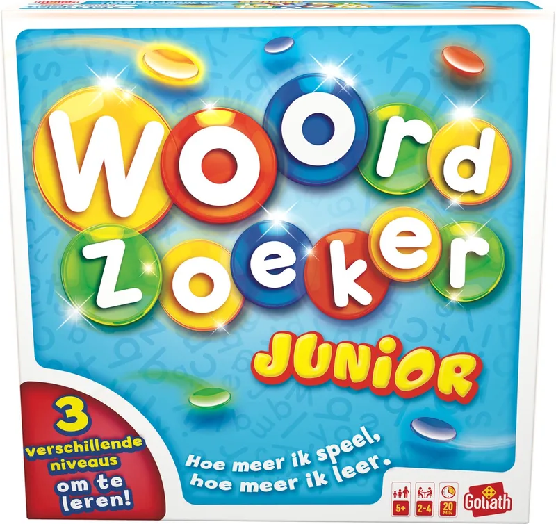 Woordzoeker Junior - Bordspel - Kinderspel from Goliath – box